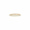 Alliance Mini tour complet en or blanc et diamants