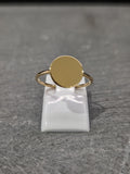 Bague en or jaune 18ct 310-13