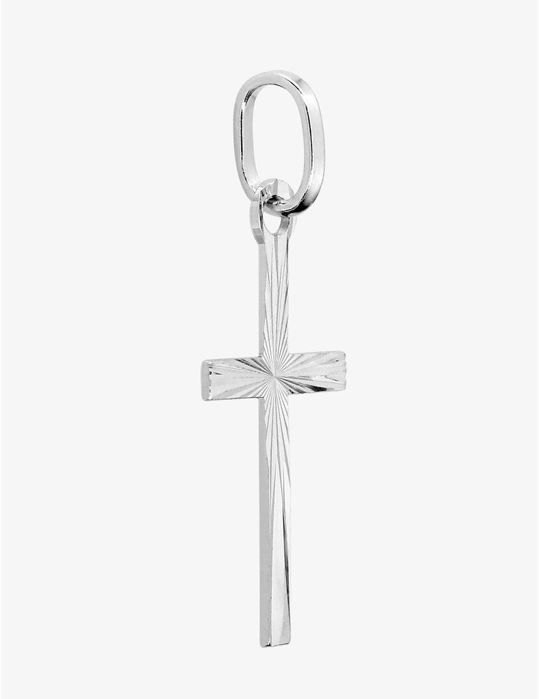 Pendentif Croix en or blanc 18ct 361-133