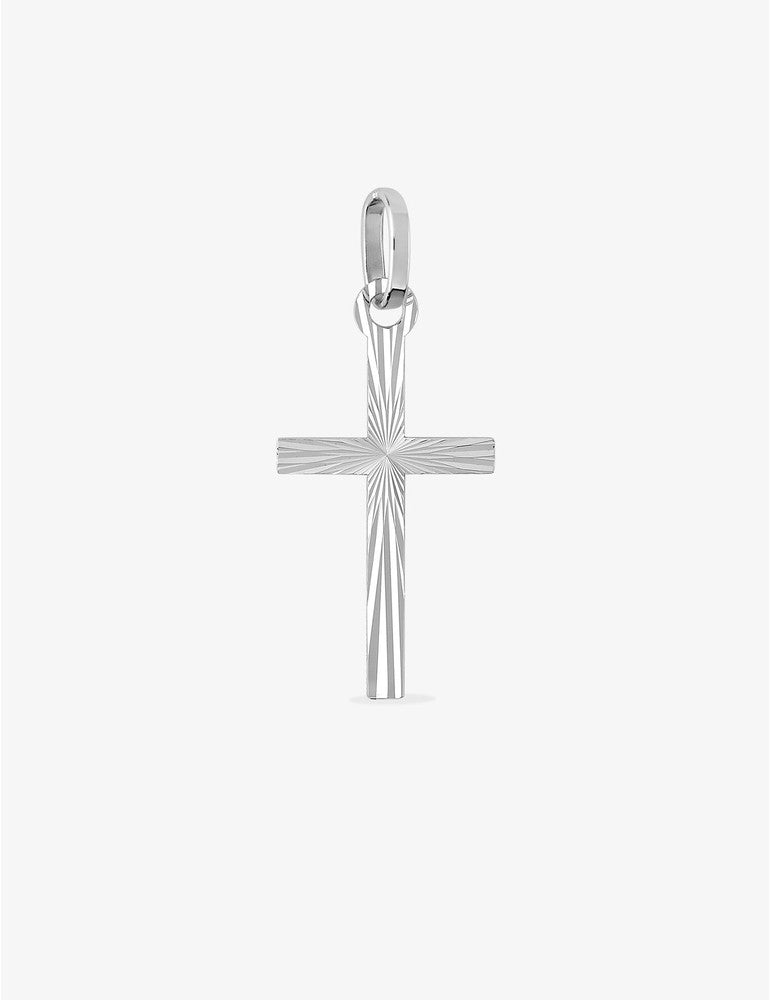 Pendentif Croix en or blanc 18ct 361-133