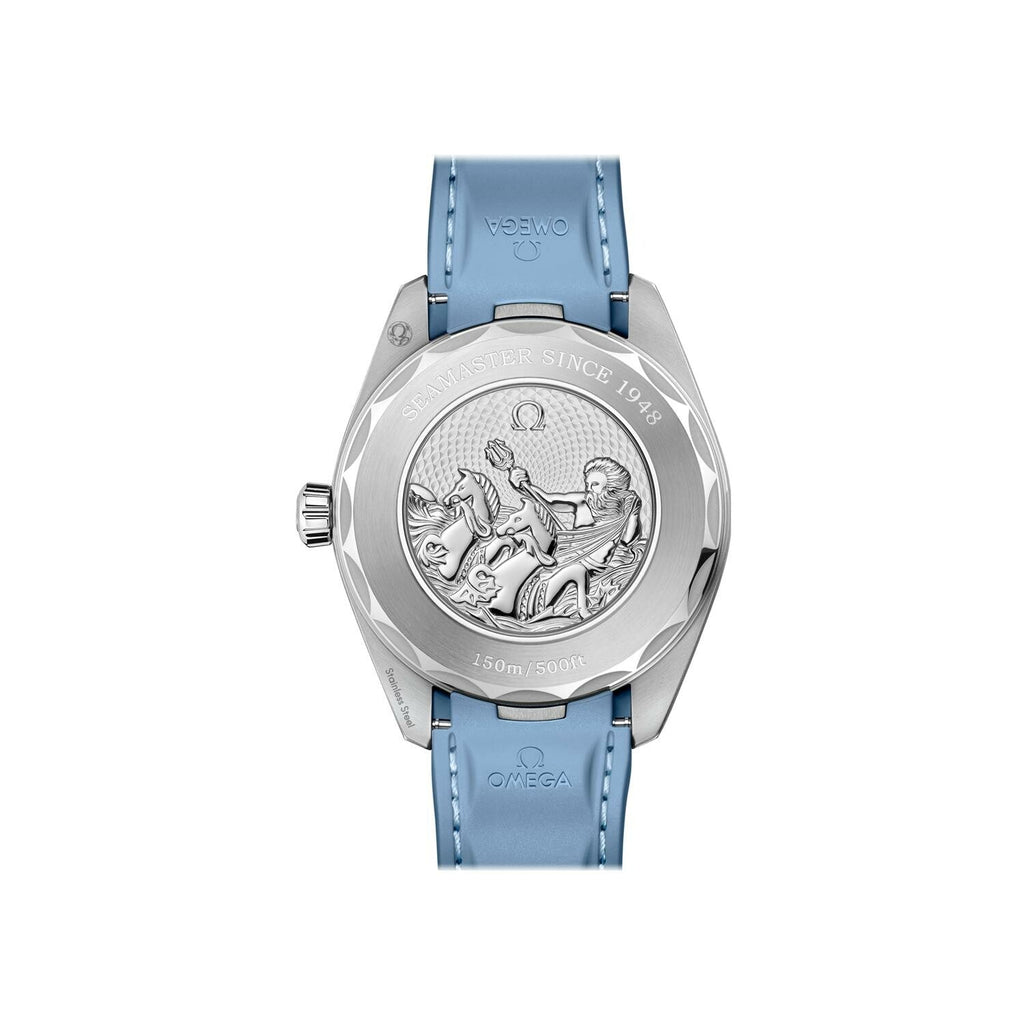 Montre OMEGA Seamaster Aqua Terra 150m Co-Axial Master Chronometer GMT Worldtimer 43mm Summer Blue