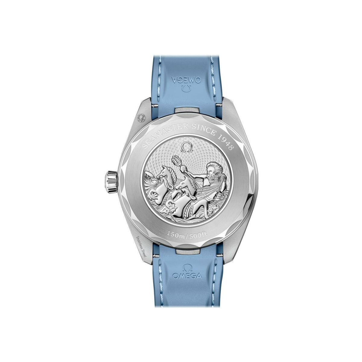 Montre OMEGA Seamaster Aqua Terra 150m Co-Axial Master Chronometer GMT Worldtimer 43mm Summer Blue