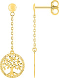 Boucles d'oreilles en or 9ct 482-135