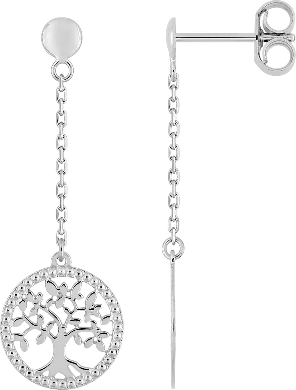 Boucles d'oreilles en or 9ct 483-78