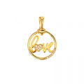Pendentif love en or 18ct 363-102
