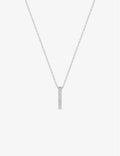 Collier en or blanc 9ct 454-56