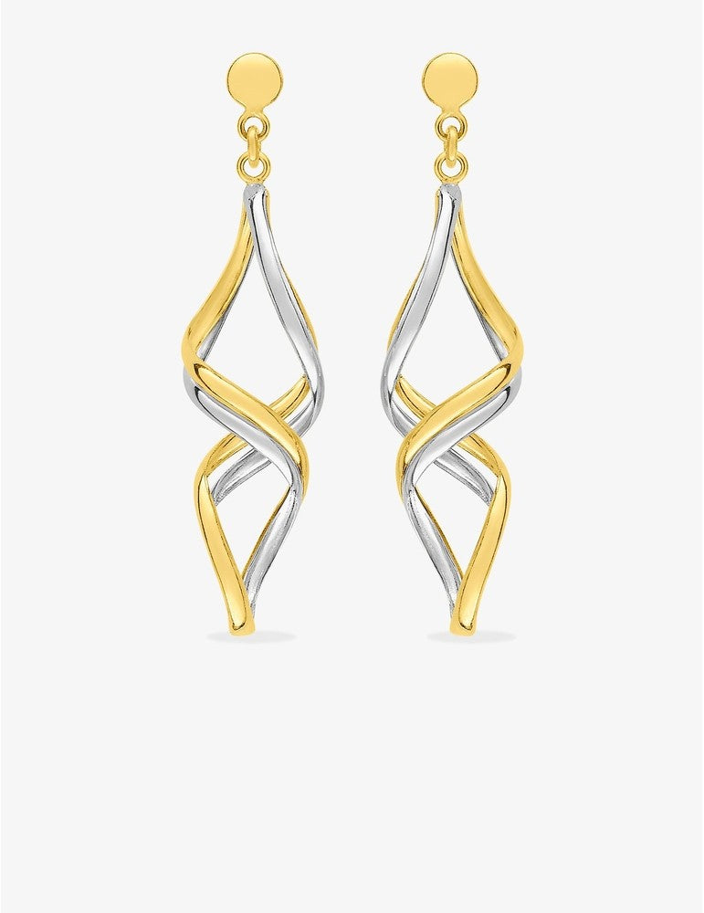 Boucles d'oreilles en or 9ct 482-133