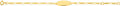 Gourmette enfant en or jaune 9ct 446-456