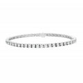 Ligne diamants en or blanc
