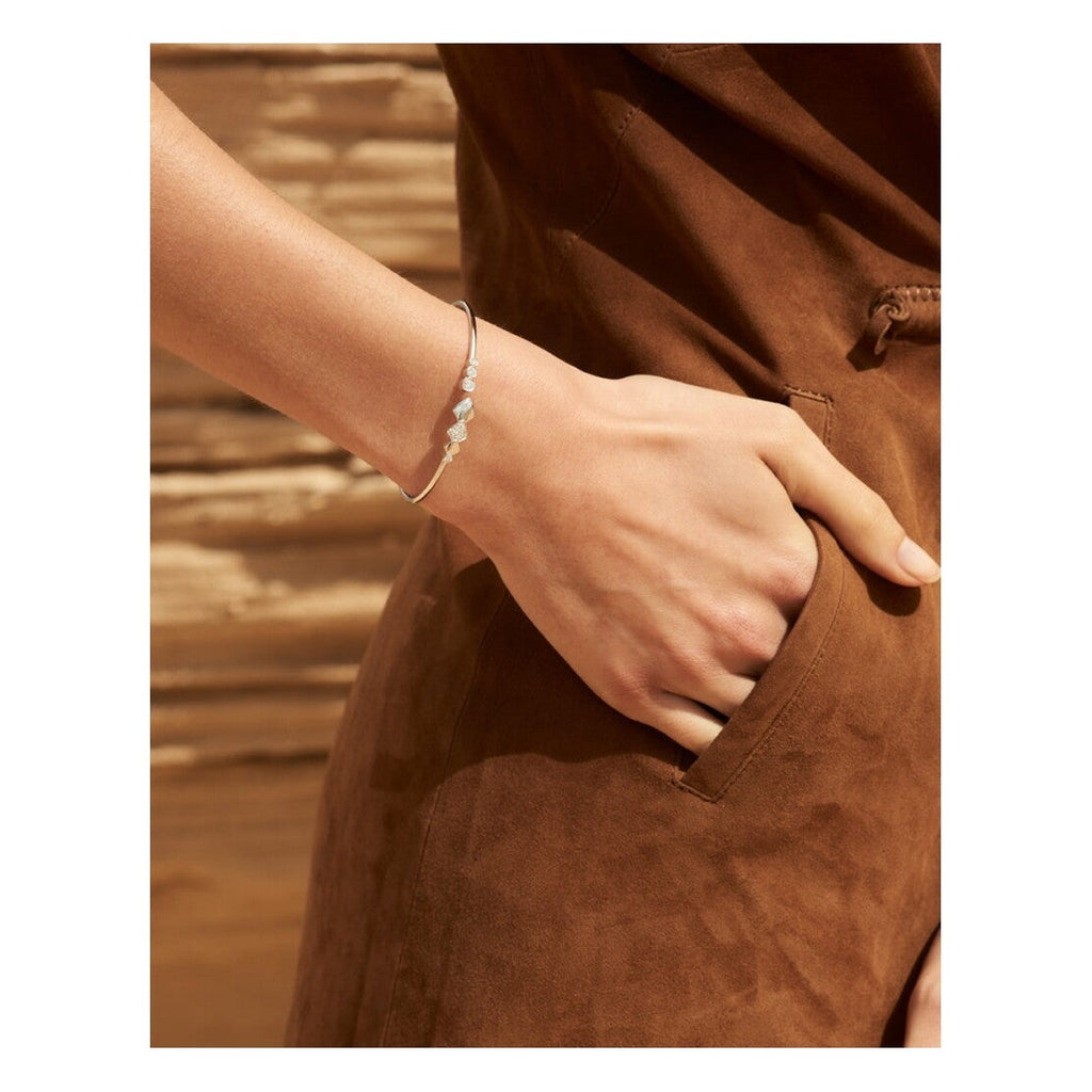 Bracelet Akillis Python en or blanc et diamants