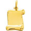 Parchemin en or jaune 9ct 469-299