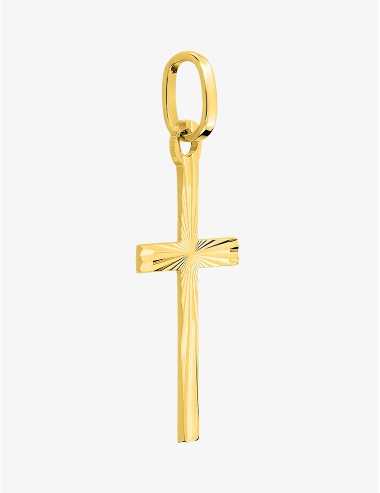 Pendentif croix en or jaune 9ct 469-325