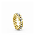 Bague Multitailles Brevetto or jaune serti