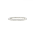 Alliance Mini tour complet en or blanc et diamants
