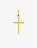 Pendentif croix en or jaune 18ct 360-315