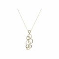 Collier Tourbillon en or rose et diamants