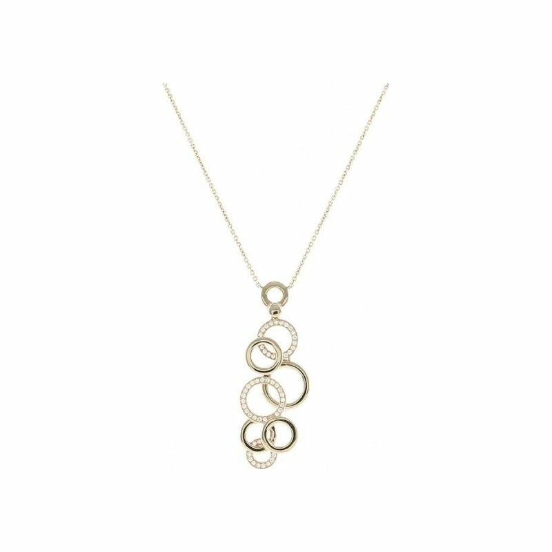 Collier Tourbillon en or rose et diamants
