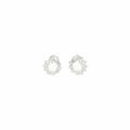 Boucles d'oreilles Pluie d'étoiles en or blanc et diamants