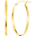 Créoles en or jaune 9ct 480-26