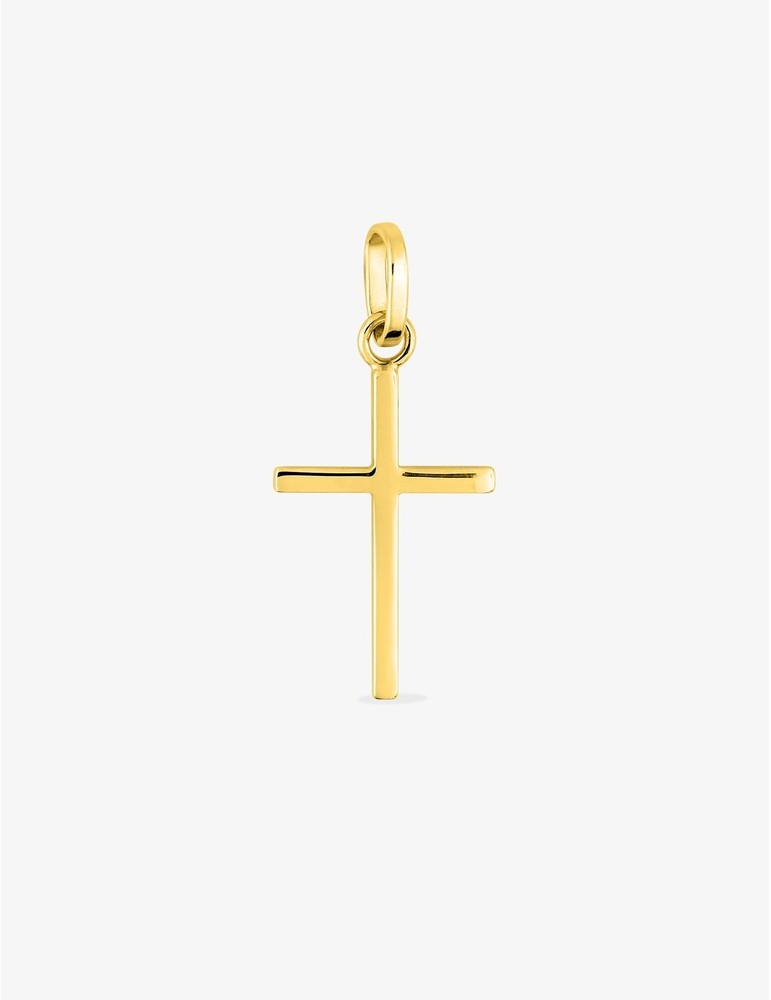 Pendentif croix en or jaune 9ct 460-161