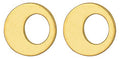 Boucles d'oreilles ajourées en or jaune 18ct 384-315