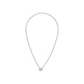 Collier chaîne Jaseron Arthus Bertrand en argent poli