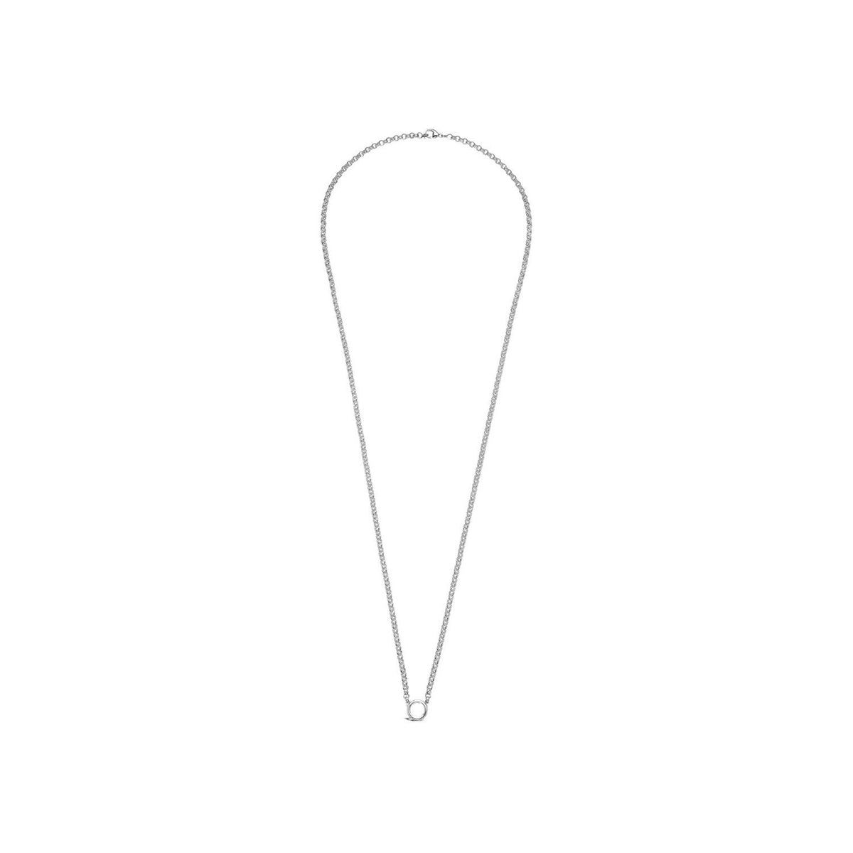 Collier chaîne Jaseron Arthus Bertrand en argent poli