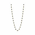 Collier Gigi Clozeau Classique en or jaune et résine noire, 42cm