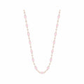 Collier Gigi Clozeau Classique en or rose et résine rose, 33cm