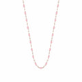 Collier Gigi Clozeau Classique en or rose et résine rose, 42cm