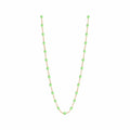 Collier Gigi Clozeau Classique en or rose et résine anis, 42cm
