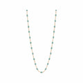 Collier Gigi Clozeau Classique en or rose et résine glacier, 42cm
