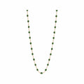 Collier Gigi Clozeau Classique en or rose et résine scarabée, 42cm