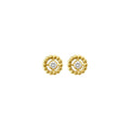 Boucles d'oreilles Gigi Clozeau Lucky en or jaune et diamants