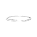 Bracelet Recarlo Anniversary More en or blanc et diamants coeurs naturels 1.40 ct, taille M