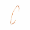 Bracelet Akillis jonc ouvert Capture Light en or rose