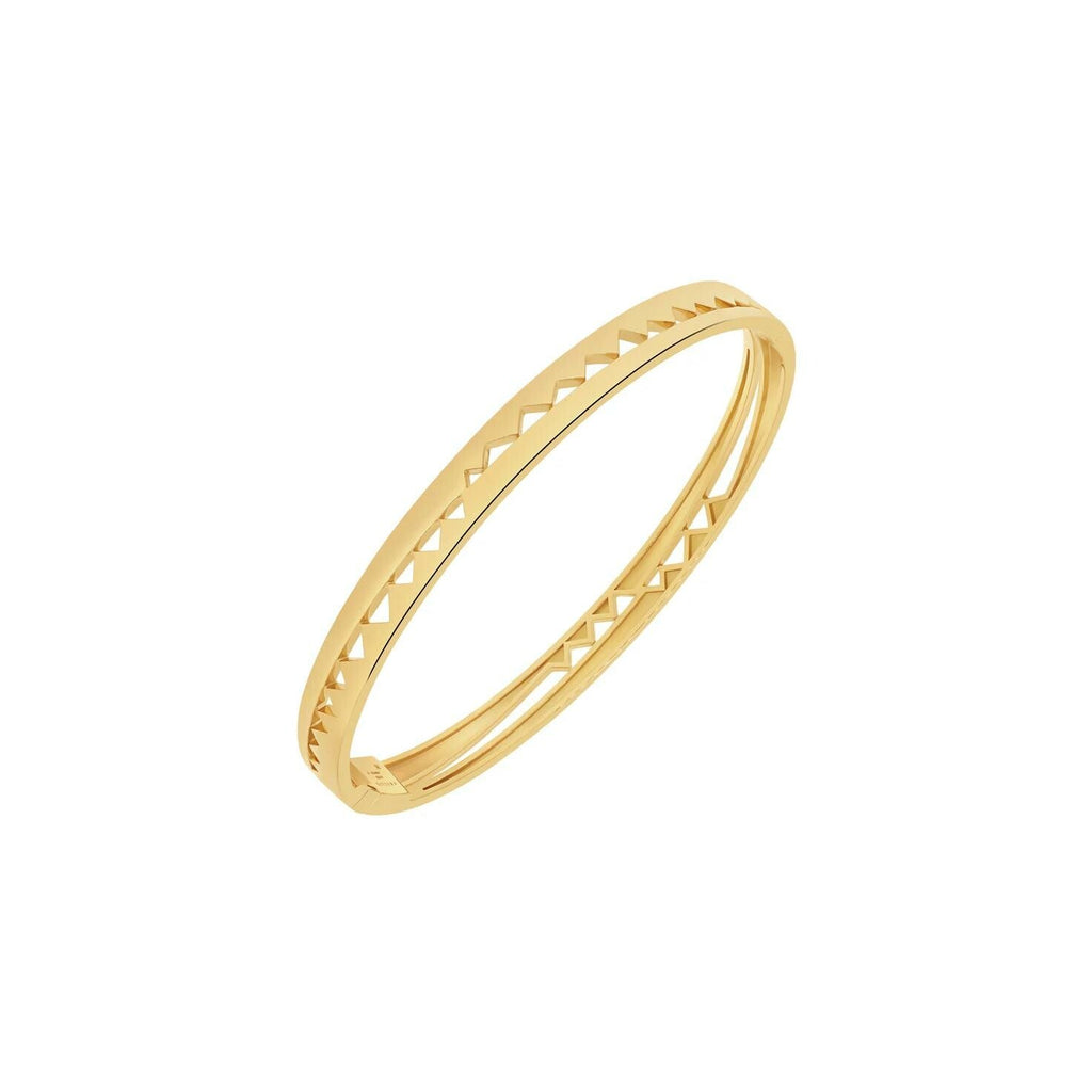 Bracelet jonc Akillis Capture Me en or jaune