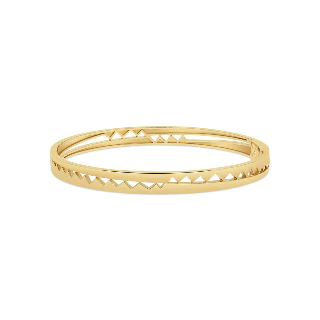 Bracelet jonc Akillis Capture Me en or jaune