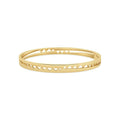 Bracelet jonc Akillis Capture Me en or jaune