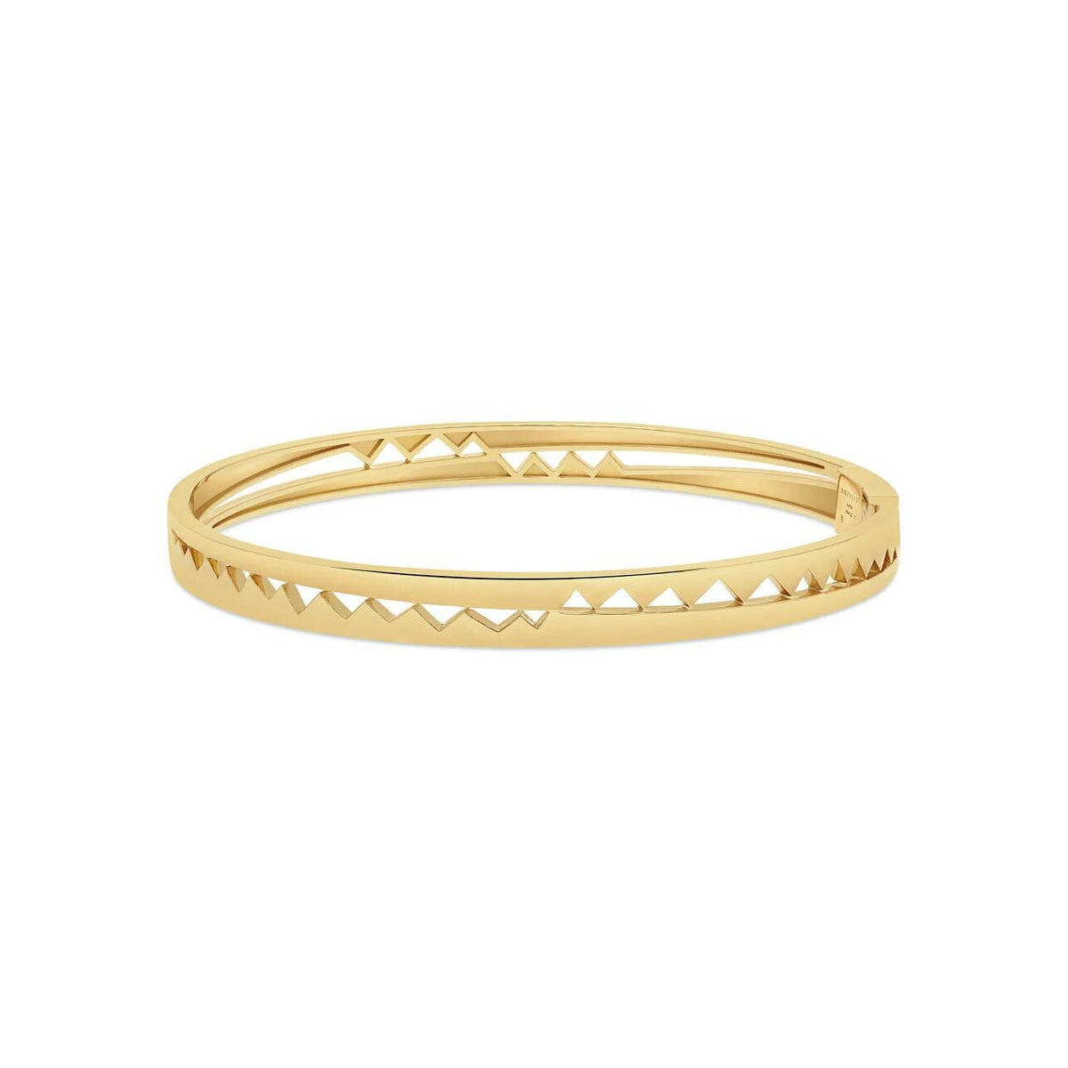 Bracelet jonc Akillis Capture Me en or jaune