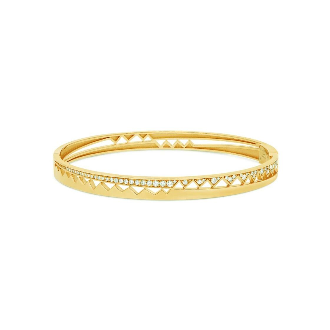 Bracelet Akillis Capture Me en or jaune et diamants
