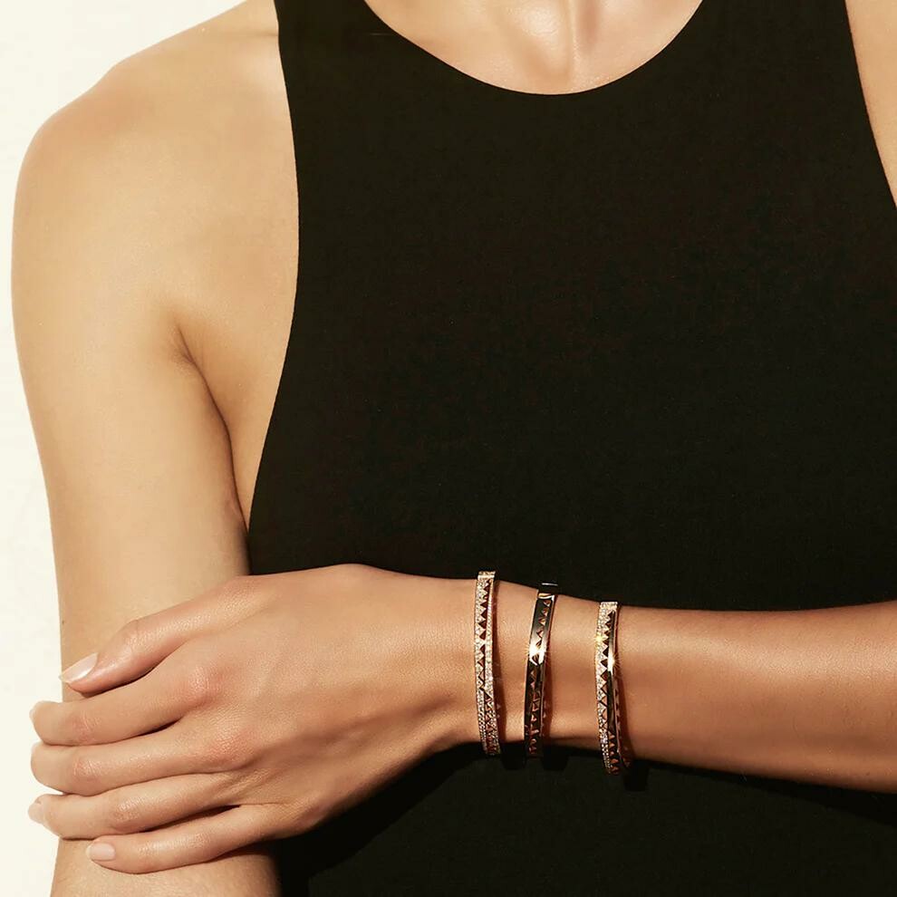 Bracelet Akillis Capture Me en or jaune et diamants