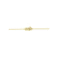 Bracelet Akillis Mini Puzzle en or jaune et diamants