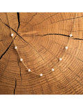 Collier neige en or jaune 9ct 453-45