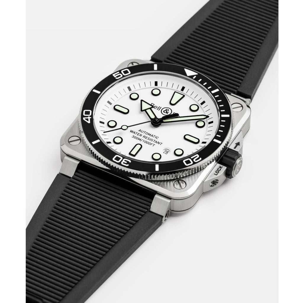 Montre Bell & Ross BR 03 Diver White Steel 42mm