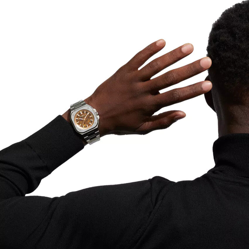 Edition limitée            Montre Bell & Ross BR 05 Skeleton Golden - Edition limitée