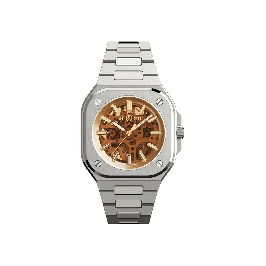 Edition limitée            Montre Bell & Ross BR 05 Skeleton Golden - Edition limitée