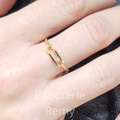 Bague en Or jaune 18CT et diamant 315-55