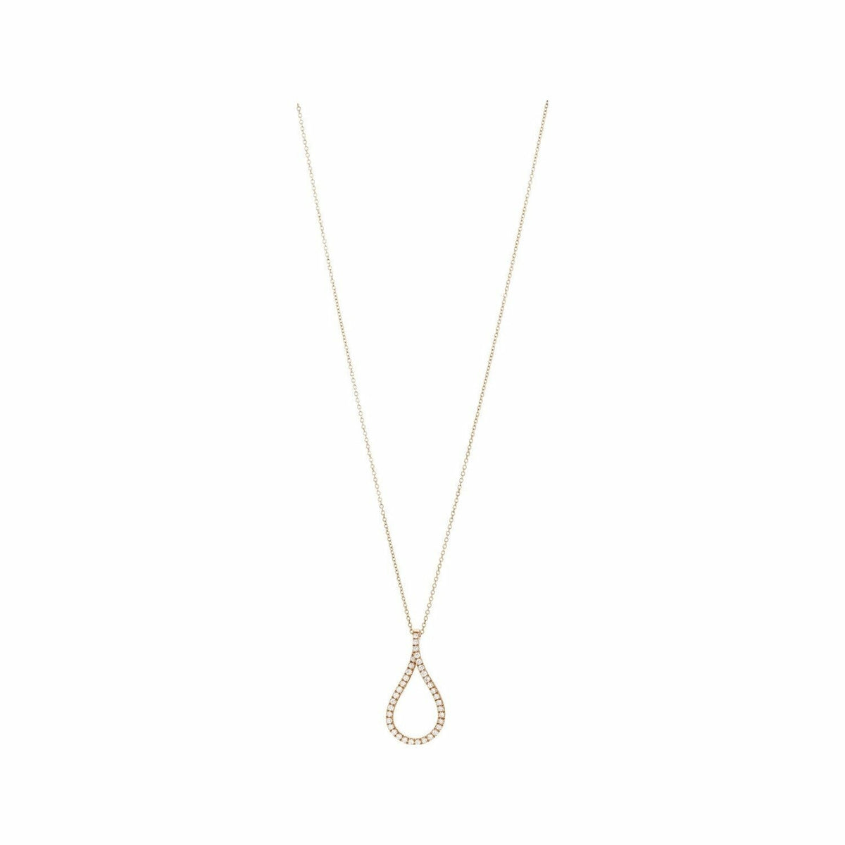 Collier Bulles en or rose et diamants