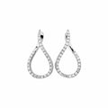 Boucles d'oreilles Bulles en or blanc et diamants